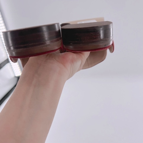 Nine West  Women's Mules size 8 M Burgundy Suede - Picture 5 of 11